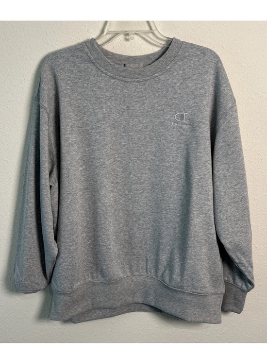Champion Other - Champion Gray Fleece Crewneck Sweatshirt NWOT Men’s Size Large Relaxed Fit Soft